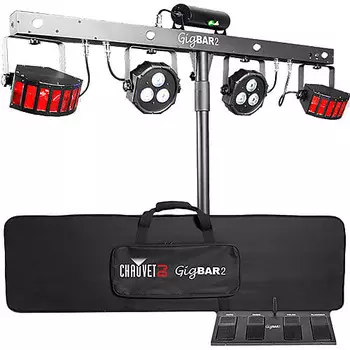 Система освещения Chauvet Gig Bar 2.0 4-in-1 Lighting System with Stand, Footswitch
