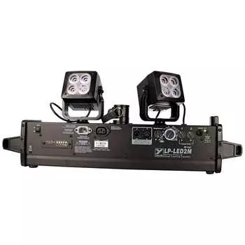 Система освещения Yorkville YORKVILLE LP-LED2M Mobile Battery Powered Two Head High Performance LED Lighting System
