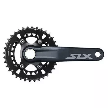 Система шатунов SLX FC-M7120-B2 36/26T 2x12S 175мм алюминий SHIMANO, черный