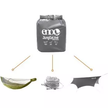 Система убежищ JungleLink Eagles Nest Outfitters, цвет Grey/Lichen