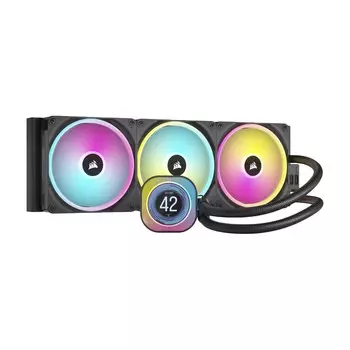 Система водяного охлаждения Corsair iCUE Link H150i LCD, черный