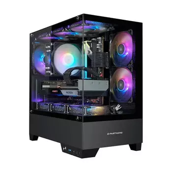 Системный блок AMD, 16 ГБ/1 ТБ, R5 9600X, AMD Radeon, G-PARTNERS, чёрный