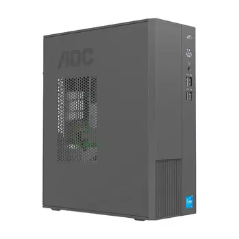 Системный блок AOC T200 16Гб/512Гб, i5-12450HX, серый
