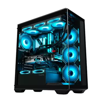 Системный блок Gigabyte, 16 ГБ/1 ТБ, Core i7-14700KF, Unbounded1 Case, чёрный