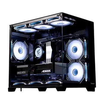 Системный блок Gigabyte, 16 ГБ/500 ГБ, Core i5-12400F, RTX 4060, S920 Case, черный