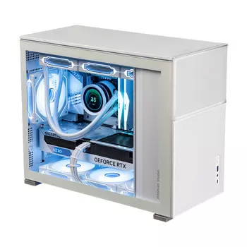 Системный блок Gigabyte, 16 ГБ/500 ГБ, Core i5-12400F, RTX 4060, D31 Case, белый