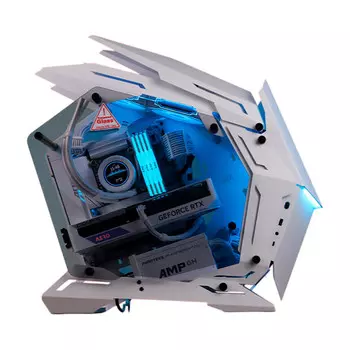 Системный блок Gigabyte, 16 ГБ/500 ГБ, Core i5-14600KF, RTX 4060, MOD-3 mini Case, белый