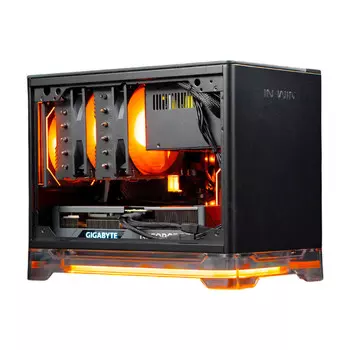 Системный блок Gigabyte, 32 ГБ/1 ТБ, Core i5-12600KF, RTX 4060 Ti, A1 Case, чёрный
