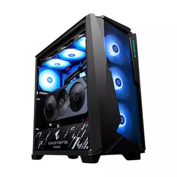 Системный блок Gigabyte, 32 ГБ/2 ТБ, Core i5-14600KF, RTX 4080 Super, C301G Case, черный
