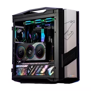 Системный блок Gigabyte, 32 ГБ/2 ТБ, Ultra 7 265K, RTX 4080 Super, AC601G Case, чёрный