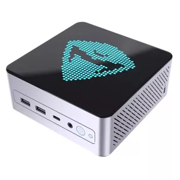 Системный блок Machenike GTX Mini, 24 ГБ/1 ТБ, R7-8845HS, Radeon 780M, серый