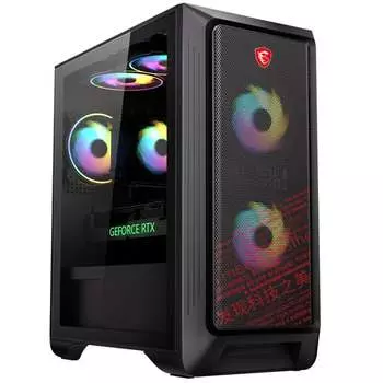 Системный блок MSI Codex R, 16Гб/1Тб, i7-13700F, RTX 4070, черный