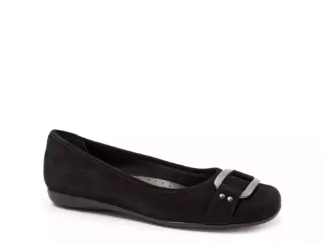 Sizzle Балетки Trotters, Black Suede