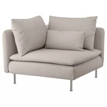 СЁДЕРХАМН Угловая секция, Фридтуна светло-бежевый SODERHAMN IKEA