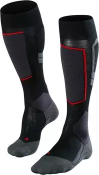 SK4 Шерстяные лыжные носки до колена Advanced, 1 пара Falke, цвет Black Mix