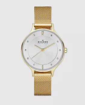 Skagen SKW2150 Anita золотые женские часы Skagen, золотой