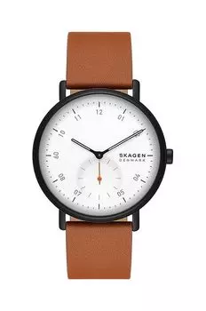 Скагенские часы Skagen, коричневый