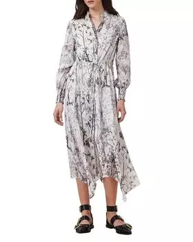 Скайлар макси-платье ALLSAINTS, мультиколор