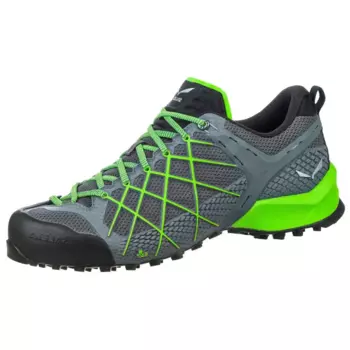 Скальные туфли мужские низкие серые Salewa