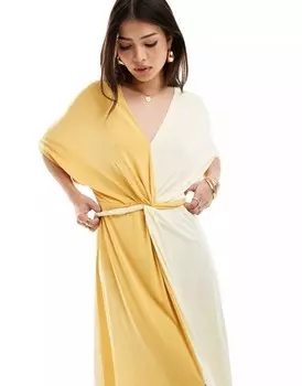 Скальперы – платье светло-желтого цвета Scalpers