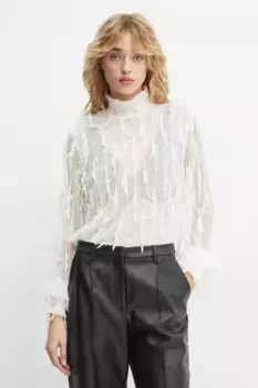 СКАЛЛО блузка MUNTHE, бежевый