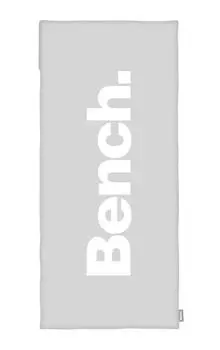 Скамейка спортивное полотенце Bench, серый/белый