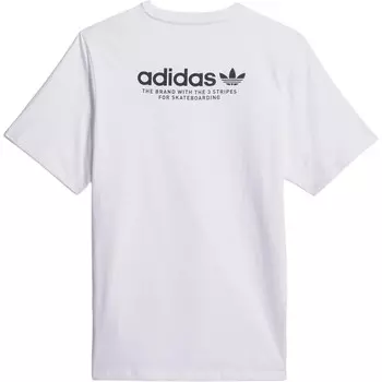 SKATEBOARDING 4.0 Футболка мужская белая Adidas Originals, белый