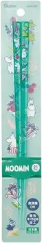 Skater AAC45-A Акриловые палочки для еды Муми-тролля можно мыть в посудомоечной машине, 8,3 дюйма (21 см), Moomin