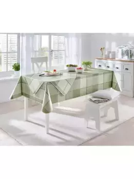 Скатерть 110х140 см, оливково-зеленый