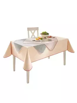 Скатерть 130х160 см, цвет papaya