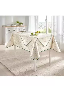 Скатерть 130х160 см, зеленый