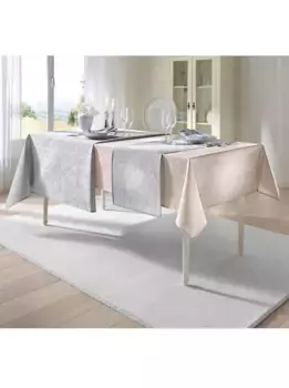 Скатерть 130х220 см, серый