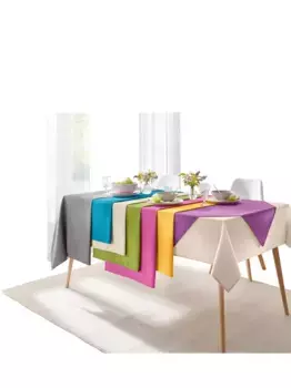 Скатерть 130х220 см, слоновая кость