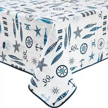 Скатерть 208011 Erwin Mller, синий