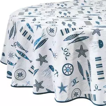 Скатерть 208011 Erwin Mller, синий