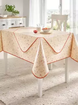 Скатерть 4х4 см, бежевый