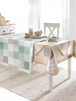 Скатерть 80х80 см, мятный