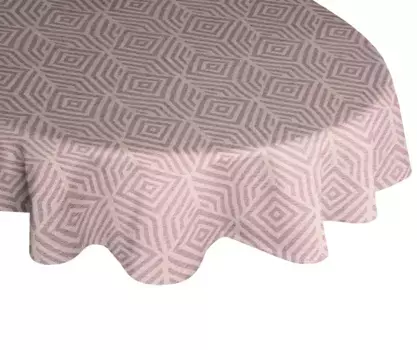 Скатерть Адам "Easy Diamond", экологически чистая Adam 130х220 см, цвет aubergine