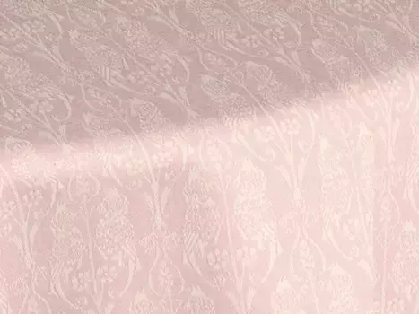 Скатерть Адам "Маленький попугай", экологически чистая Adam 145х220 см, розовый