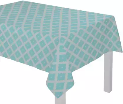 Скатерть Адам "Марокканский Шираз" Adam 130х190 см, бирюзовый