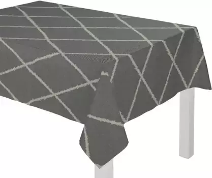 Скатерть Адам "Шкатулка Вальделана" Adam 120х120 см, черный