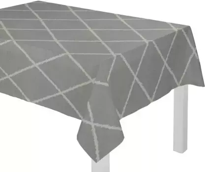 Скатерть Адам "Шкатулка Вальделана Светлая" Adam 145х220 см, темно-серый