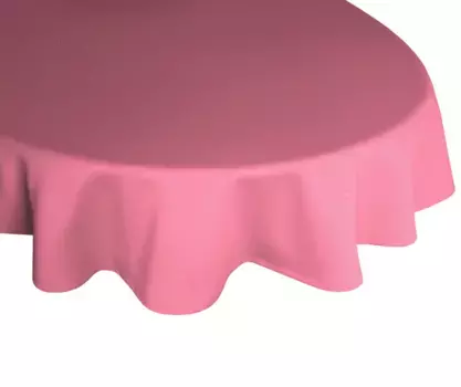 Скатерть Адам "Uni Collection", экологически чистая Adam 145х190 см, розовый