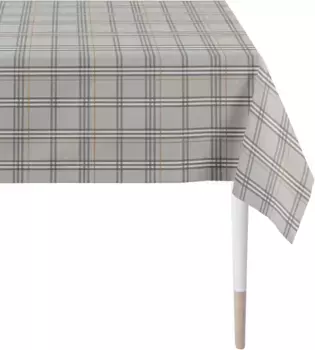 Скатерть APELT "9538 CHALET STYLE", (1 шт.), цифровая печать 150х250 см, серый/белый