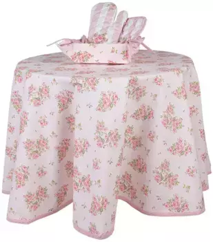 Скатерть Clayre&Eef, розовый