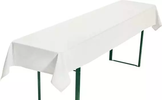 Скатерть для пивного стола 162678 Redbest, белый