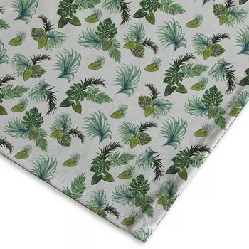 Скатерть Dmora mit Digitaldruck, 140x1x140 см, зеленый