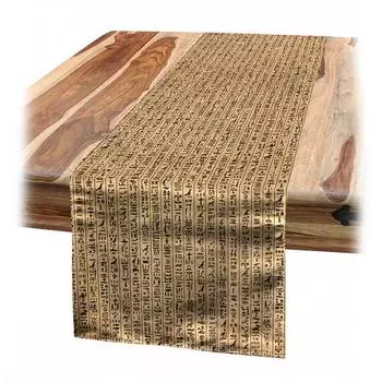 Скатерть древние иероглифы Twentyfour, желтый