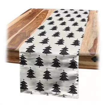 Скатерть елка Twentyfour, бежевый