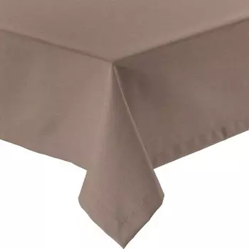 Скатерть Erwin Mller 161451-S22, 130x1x170 см, серо-коричневый